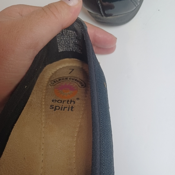Earth Spirit Gelron Cushion‎ Slip-on Flats Shoes Black Women’s Size 7 Comfort - Picture 7 of 7